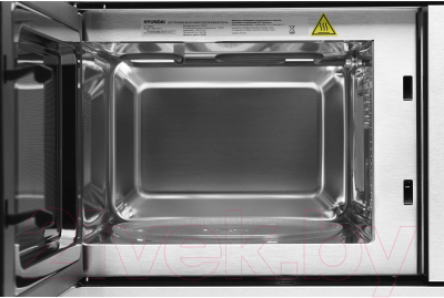 Микроволновая печь Hyundai HBW 2040 (серебристый)