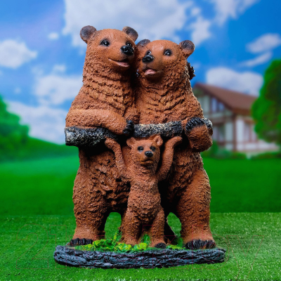 Изображение товара Фигурка для сада Хорошие сувениры Мишки семейка / 1090103
