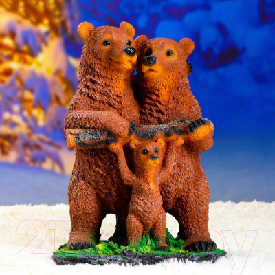 Изображение товара Фигурка для сада Хорошие сувениры Мишки семейка / 1090103