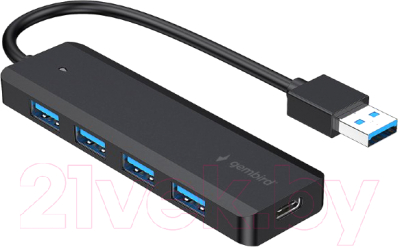 USB-хаб Gembird UHB-U3P4P-02