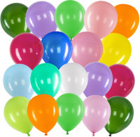 Набор воздушных шаров Brauberg Kids. Яркие цвета / 591873 (100шт) - 