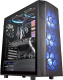 Корпус для компьютера Thermaltake Versa J24 Tempered Glass RGB Edition / CA-1L7-00M1WN-01 - 