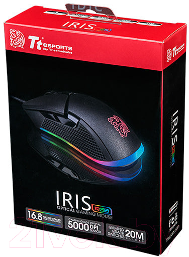 Мышь Thermaltake Iris Optical RGB / MO-IRS-WDOHBK-01