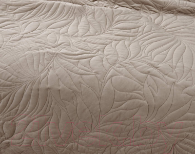 Набор текстиля для спальни Sofi de Marko Глория 160x220 / Пок-Гл7-160x220 (светло-бежевый)