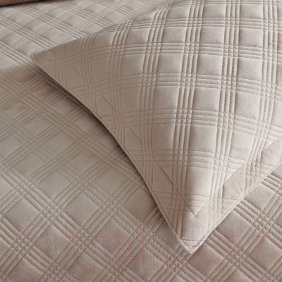 Набор текстиля для спальни Sofi de Marko Эвридика 160x220 / Пок-5106Б-160x220б (бежевый)