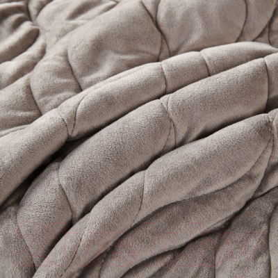 Набор текстиля для спальни Sofi de Marko Нобилис 240x280 / Пок-Ноб-240x280с (серый)
