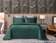 Набор текстиля для спальни Sofi de Marko Нобилис 240x260 / Пок-Ноб-240x260мл (малахит) - 