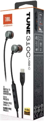 Изображение товара Наушники JBL Tune 310C / T310CBLK (черный)