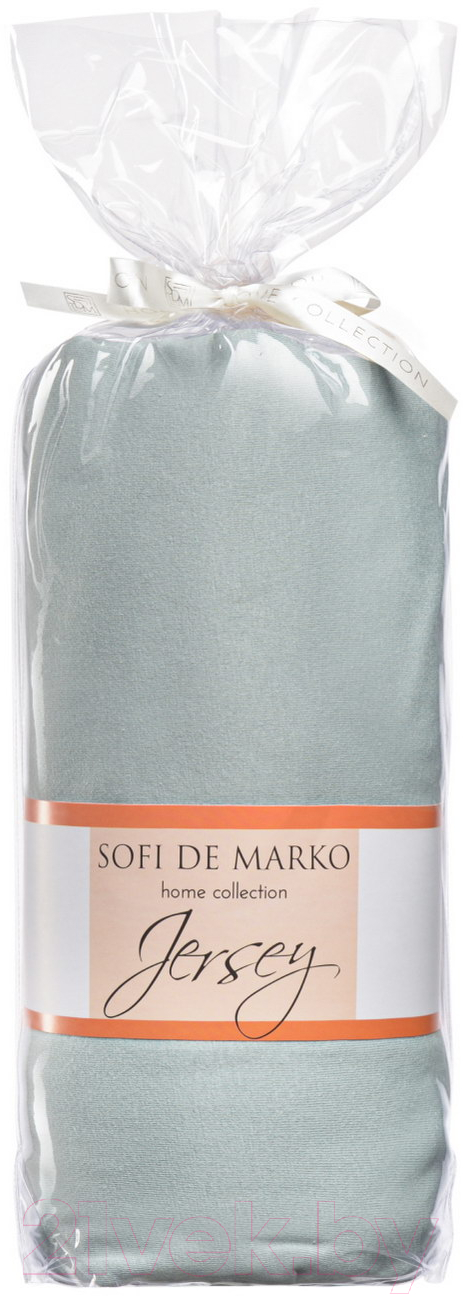 Простыня Sofi de Marko Роланд 180x200x30 / ПР-РЛ-180x200x30ср (серый) — фото 2