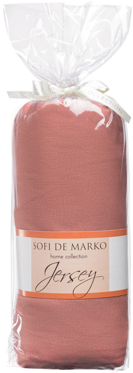 Простыня Sofi de Marko Роланд 180x200x30 / ПР-РЛ-180x200x30тр (терракотовый) — фото 2