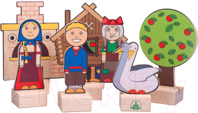 Кукольный театр Краснокамская игрушка Гуси-лебеди / Н-64