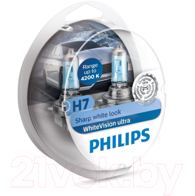 Комплект автомобильных ламп Philips H7 12972WVUSM