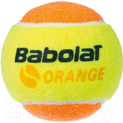 Набор теннисных мячей Babolat Orange / 501035 (3шт, желтый/оранжевый)