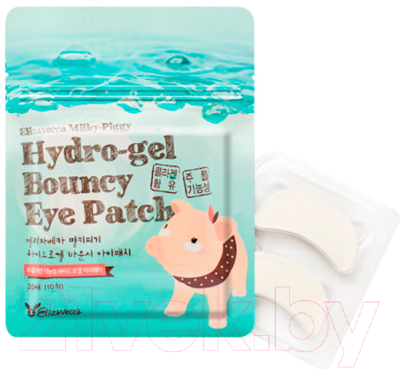 Патчи под глаза Elizavecca Milky Piggy Pure Hydro Gel Bouncy Eye Patch (20шт)