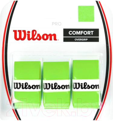 Грип для большого тенниса Wilson Pro Overgrip / WRZ470810 (3шт, салатовый)