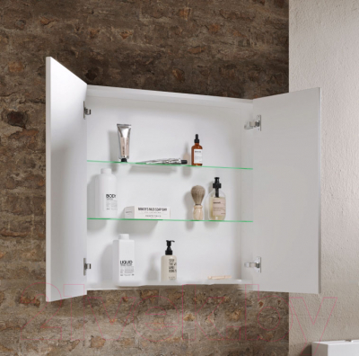 Шкаф с зеркалом для ванной Aqwella Simplex / SLX0408