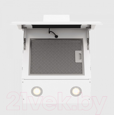 Вытяжка наклонная Elikor Wave 50 WH / 243079