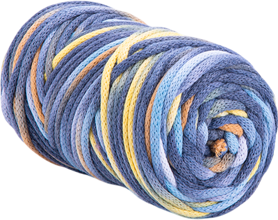 

Пряжа для вязания, Macrame Cord 3мм 60% хлопок, 40 вискоза/полиэстер / 915