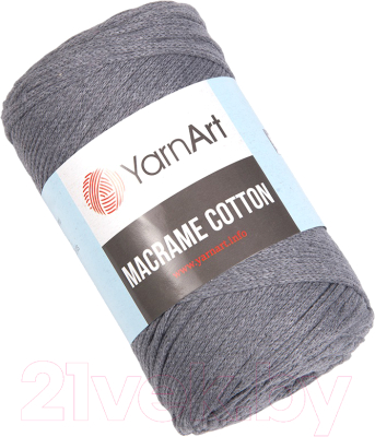 Пряжа для вязания Yarnart Macrame Cotton 20% полиэстер, 80% хлопок / 774 (225м)