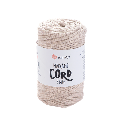 Пряжа для вязания Yarnart Macrame Cotton Cord 753 (85м) -