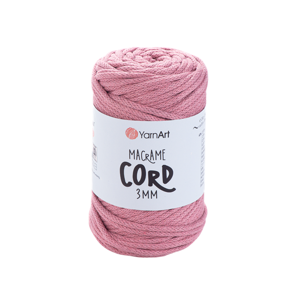 Пряжа для вязания Yarnart Macrame Cotton Cord 792 (85м)