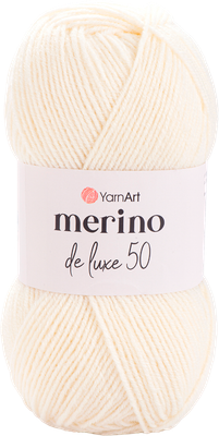 

Пряжа для вязания, Merino De Luxe 50 50% шерсть, 50% акрил / 502