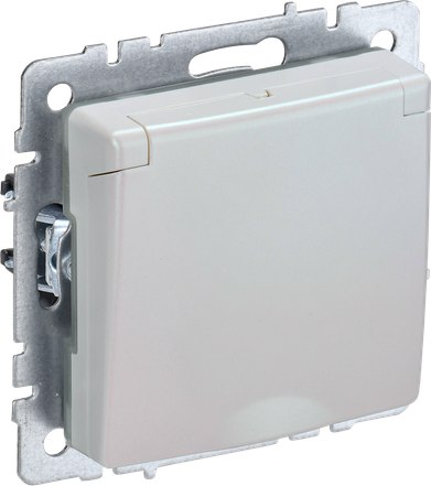 Розетка IEK Brite BR-R16-16-K36 (жемчуг)