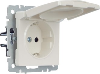 Розетка IEK Brite BR-R16-16-K36 (жемчуг)