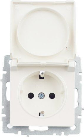 Розетка IEK Brite BR-R16-16-K36 (жемчуг)