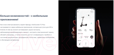 Электросамокат Segway-Ninebot KickScooter F2 Plus