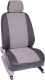 Комплект чехлов для сидений Seintex 86136 (черный/серый, для Skoda Yeti 2010–2018) - 