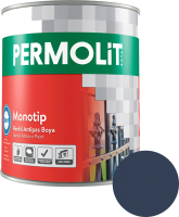 Краска PERMOLIT Monotip антикоррозийная 3в1 RAL7024 (750мл, графит полумат) - 