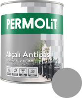 Грунт-эмаль PERMOLIT Antipas антикоррозийная (750мл, светло-серый) - 