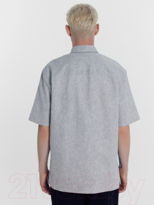 Рубашка Mark Formelle 111847/1 (р.100-176, двухцветный серый)