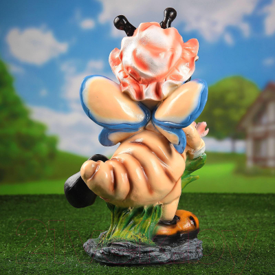 Изображение товара Фигурка для сада Хорошие сувениры Пчелка в панамке / 1134685