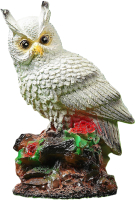 

Фигурка для сада, Сова с букетом роз / 3242432