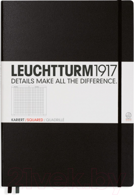 Записная книжка Leuchtturm 1917 Master / 307959 (117л, черный)
