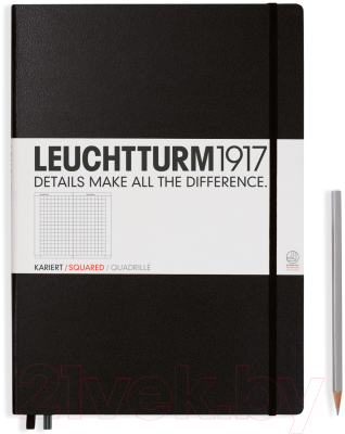 Записная книжка Leuchtturm 1917 Master / 307959 (117л, черный)