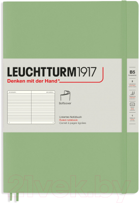 Записная книжка Leuchtturm 1917 Composition / 363927 (61л, зеленый шалфей)