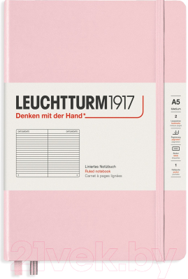 Блокнот Leuchtturm 1917 Classic / 361573 (125л, розовый)