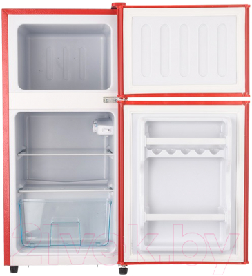 Холодильник с морозильником Olto RF-120T (красный)