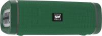 Портативная колонка SoundMax SM-PS5019B (зеленый) - 