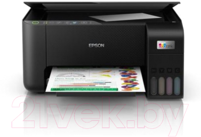 МФУ Epson EcoTank L3250+чернила 103 EcoTank Black (C11CJ67418+C13T00S14A)