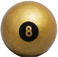 

Бильярдный шар, Golden №8 Pool 57.2мм