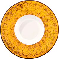 Тарелка столовая глубокая Wilmax WL-667422/A (желтый) - 