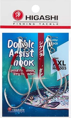 

Набор крючков рыболовных, Double Assist Hook HC-005 XXL / 03325