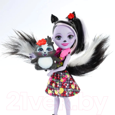 Кукла с аксессуарами Mattel Энчантималс с любимым зверьком / 5195123