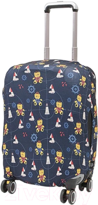 Изображение товара Чехол для чемодана Grott 351-17221-S-NCL (синий)