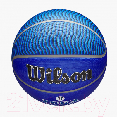 Баскетбольный мяч Wilson Nba Player Icon Outdoor Bskt Luka Bl / WZ4006401XB7 (размер 7)