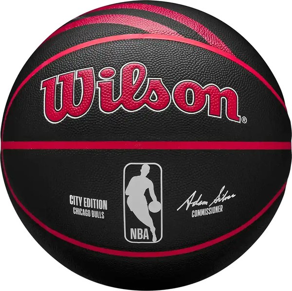 Баскетбольный мяч Wilson 2023 Nba Team City Collector Chi Bulls / WZ4024105XB7